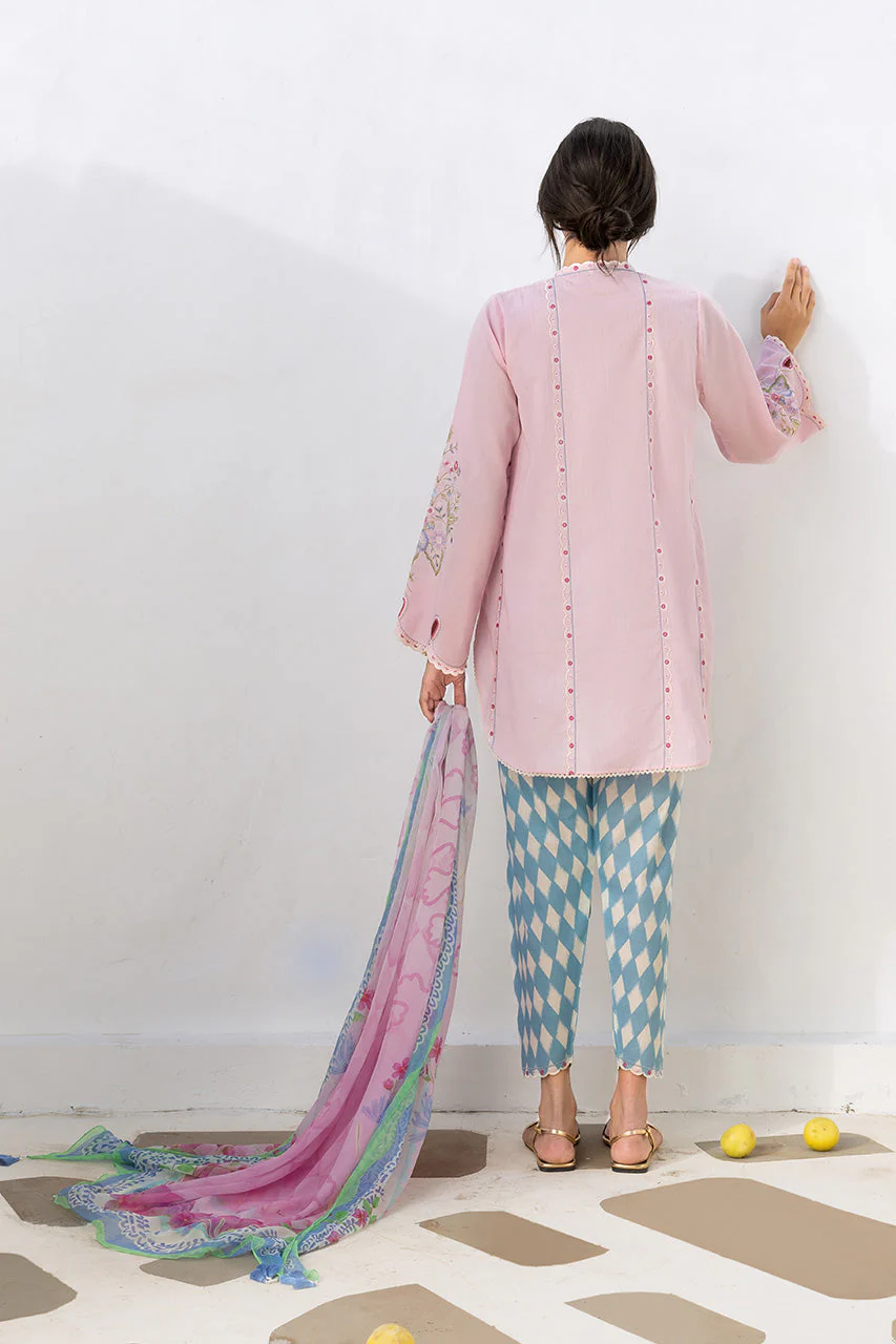Sania Maskatiya Lawn 2026 || Fez - Image 4