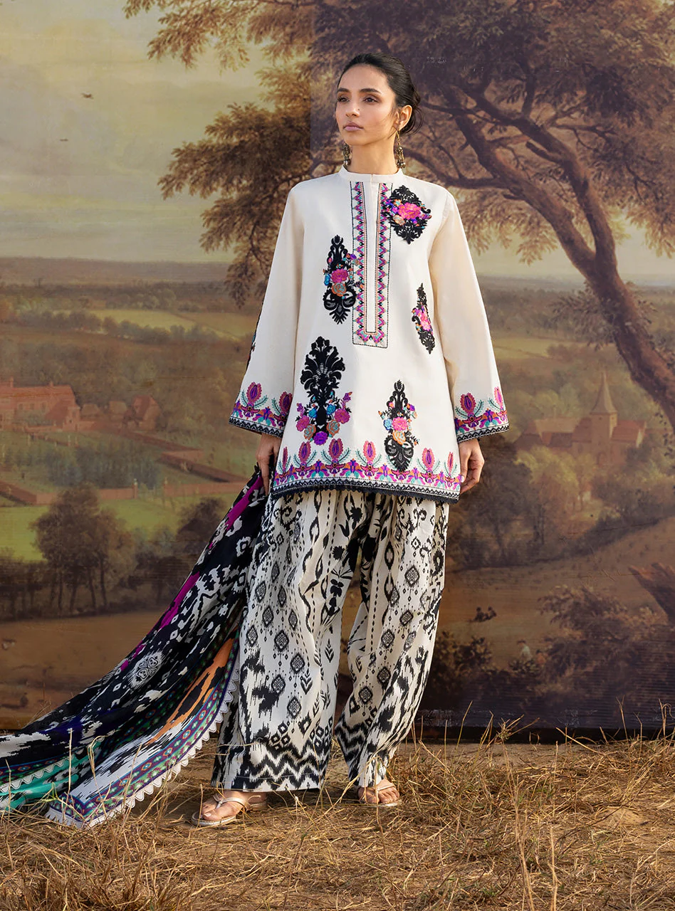Spring Summer Lawn 2026 by Zainab Chottani || Nivara 17 - Image 2