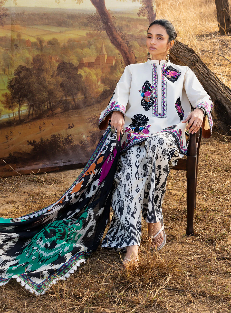 Spring Summer Lawn 2026 by Zainab Chottani || Nivara 17 - Image 7