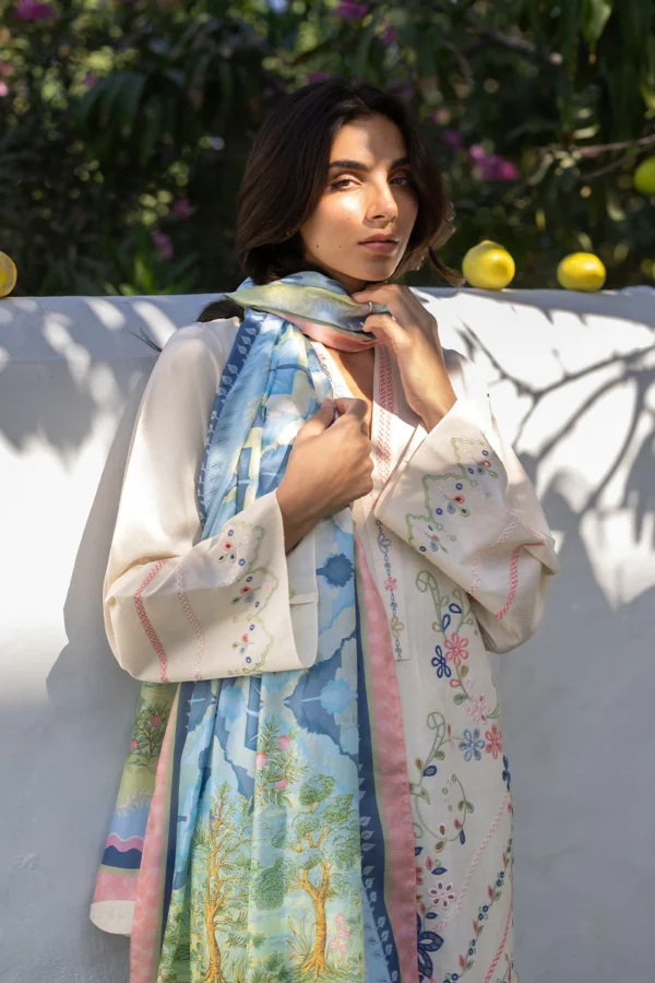 Alternative view of Sania Maskatiya Lawn 2026 || Vinny