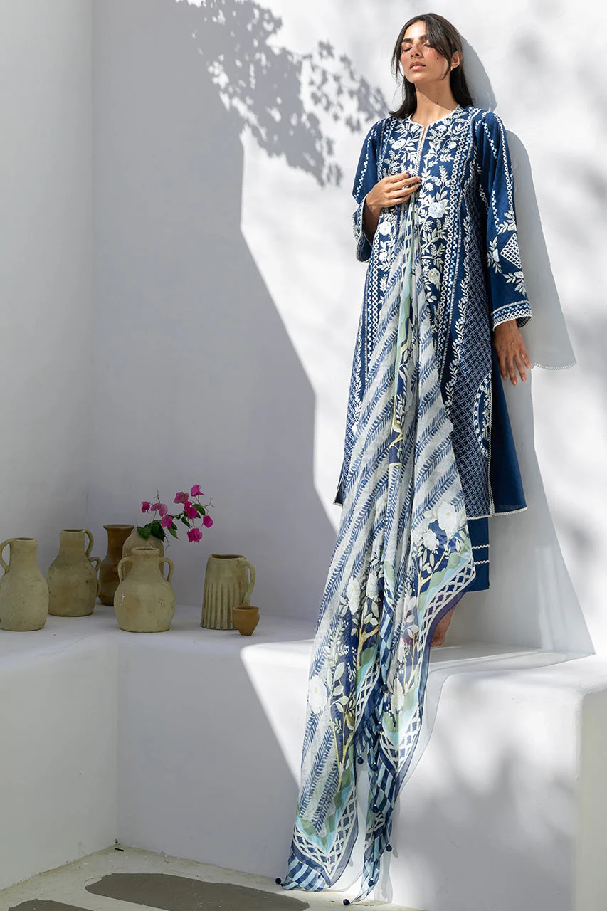 Sania Maskatiya Lawn 2026 || Mina - Image 4