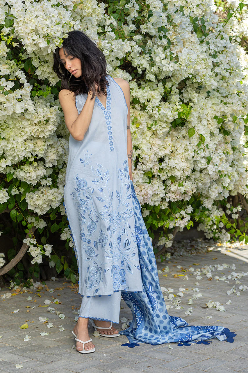 Sania Maskatiya Lawn 2026 || Reva (B) - Image 4