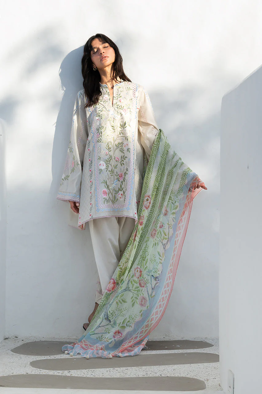 Sania Maskatiya Lawn 2026 || Mina - Image 4