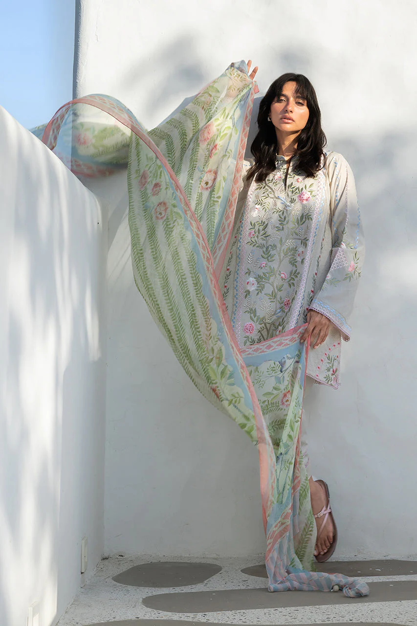 Sania Maskatiya Lawn 2026 || Mina - Image 3