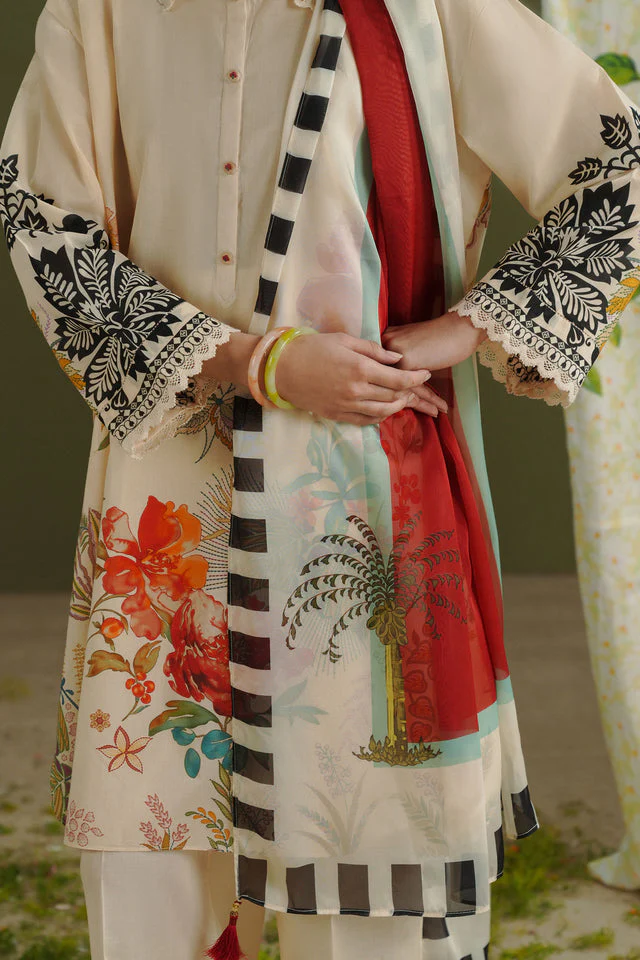 Coco Prints Lawn Drop 1 2026 By Zara Shahjahan || Vera-3A - Image 2