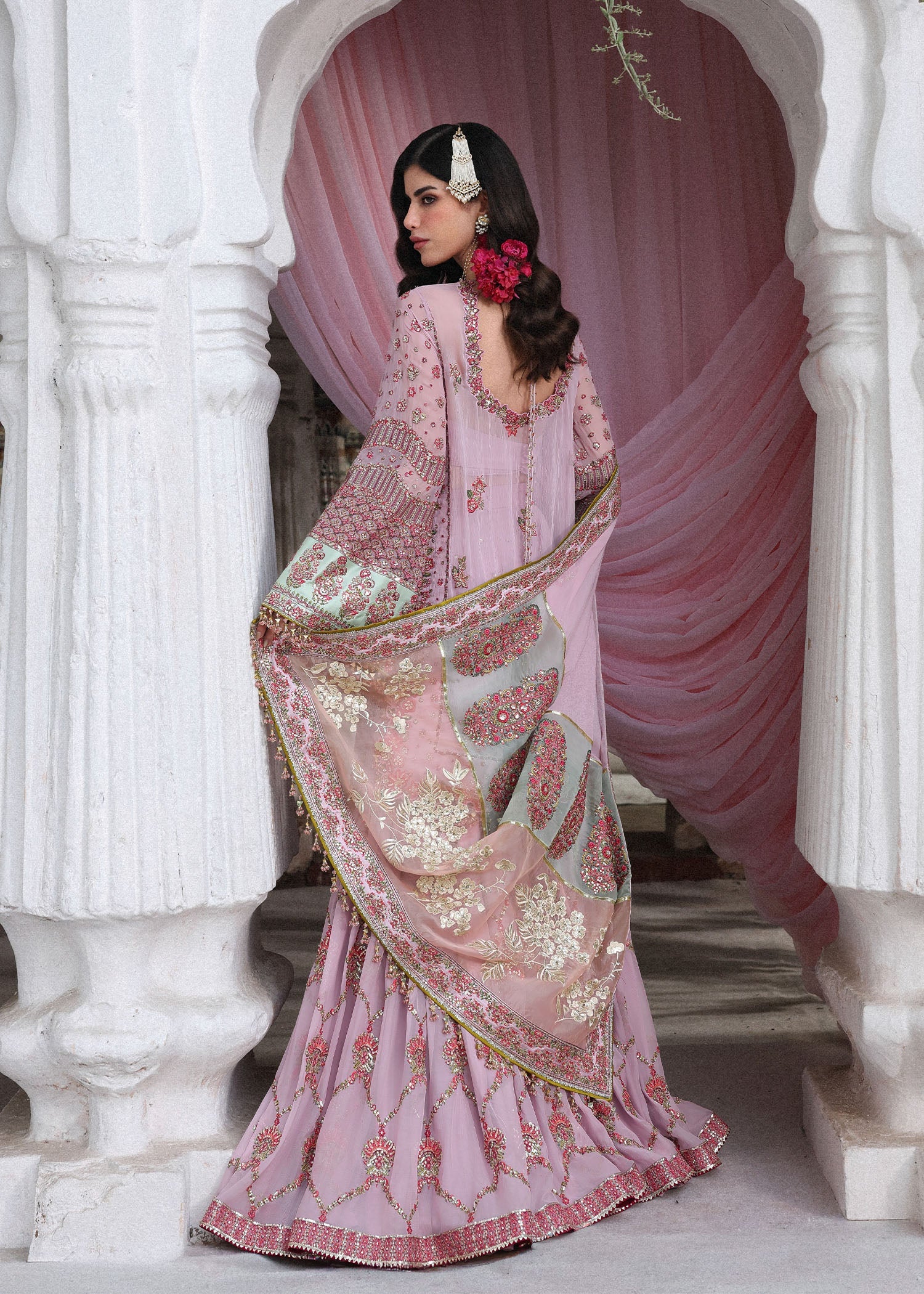 Hussain Rehar Festive Unstitched 26 || Rukhsaar - Image 5