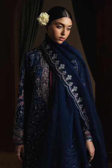 Zara Shahjahan Luxury Summer Lawn | Satori 2026 | Suiyo-D9 - Image 4
