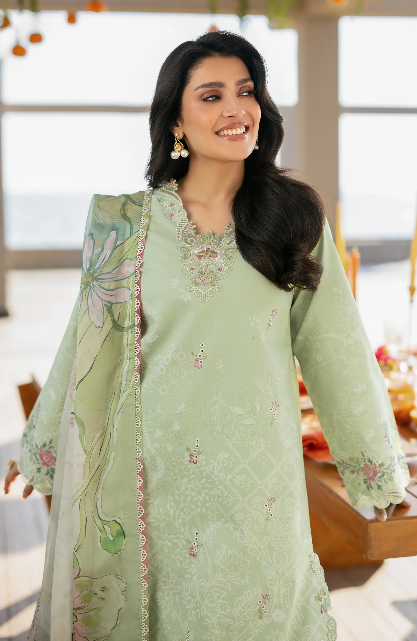 Seran Afsanah Lawn 2026 || Masha - Image 4