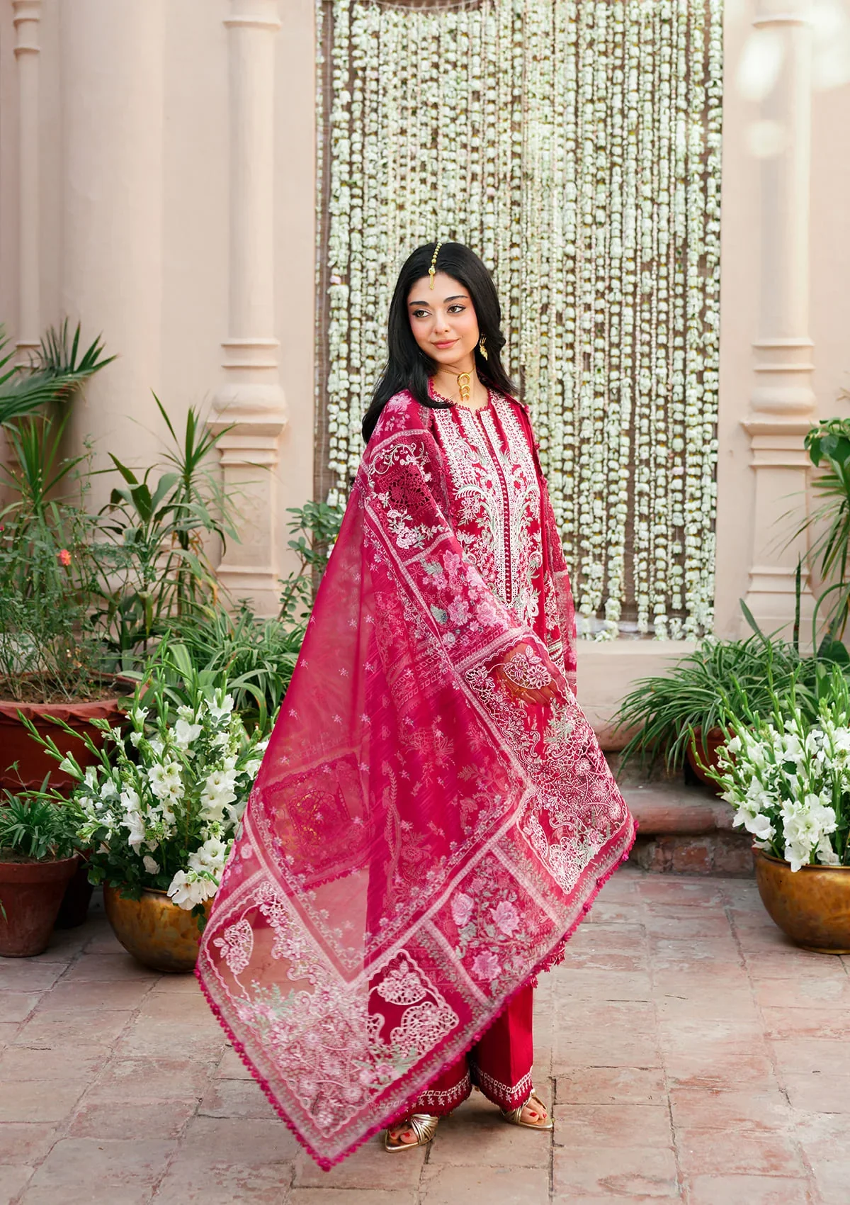 Ek Fasana Luxury Lawn 2026 by Kahf || KLB-1B MAHRANI - Image 3
