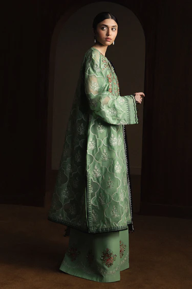 Zara Shahjahan Luxury Summer Lawn | Satori 2026 | Midoriya-D6 - Image 4