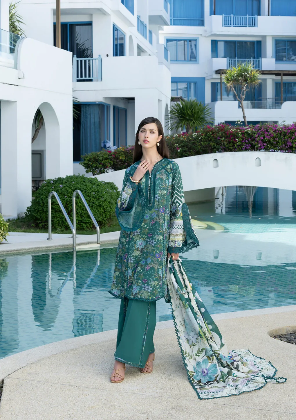 Elaf Prints Lawn Vol 1 2026 | 9A PEACOCK - Image 4