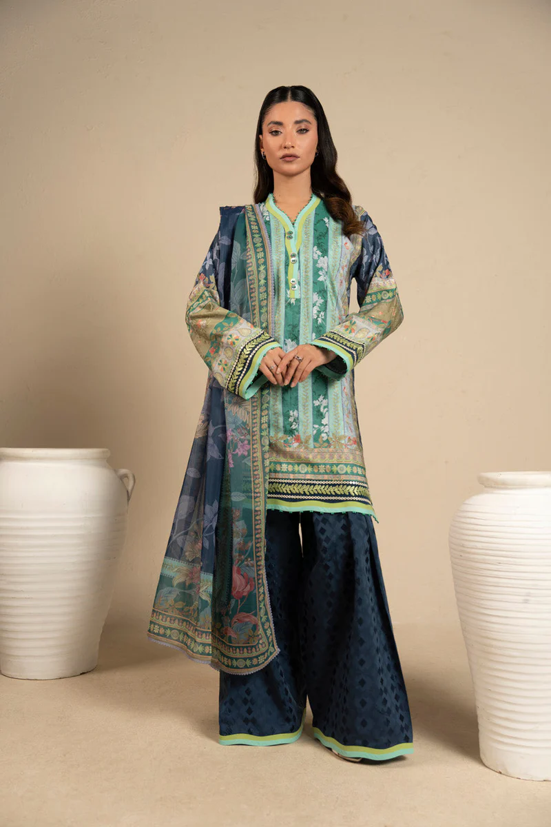 AlKaram Spring Summer 2026 Lawn || CCB-06-26-Blue