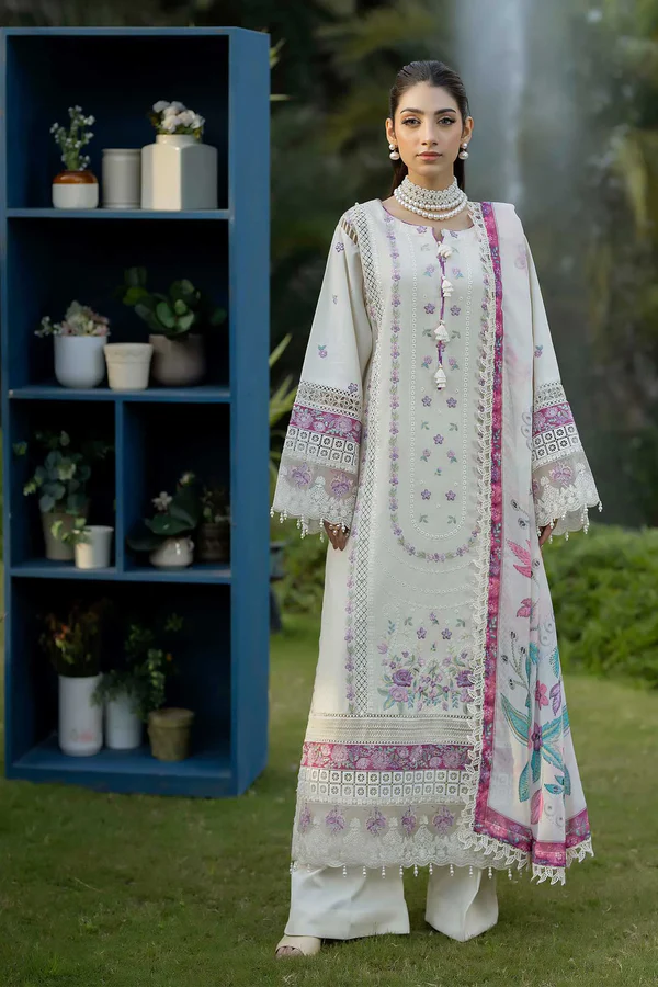 Serene Luxury Lawn 2026 by Adan's Libas || SERENE 1742