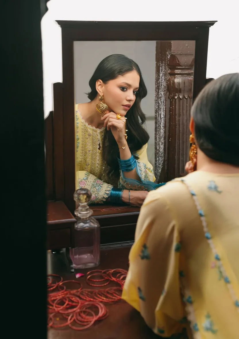 Ek Fasana Luxury Lawn 2026 by Kahf || KLB-2B MUSKAAN - Image 4