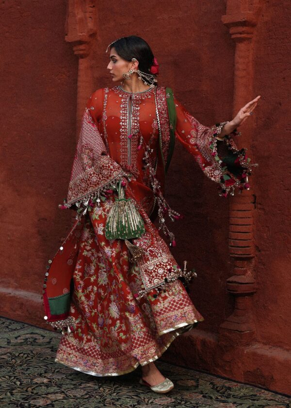 Alternative view of Hussain Rehar Festive Unstitched 26 || Hemali
