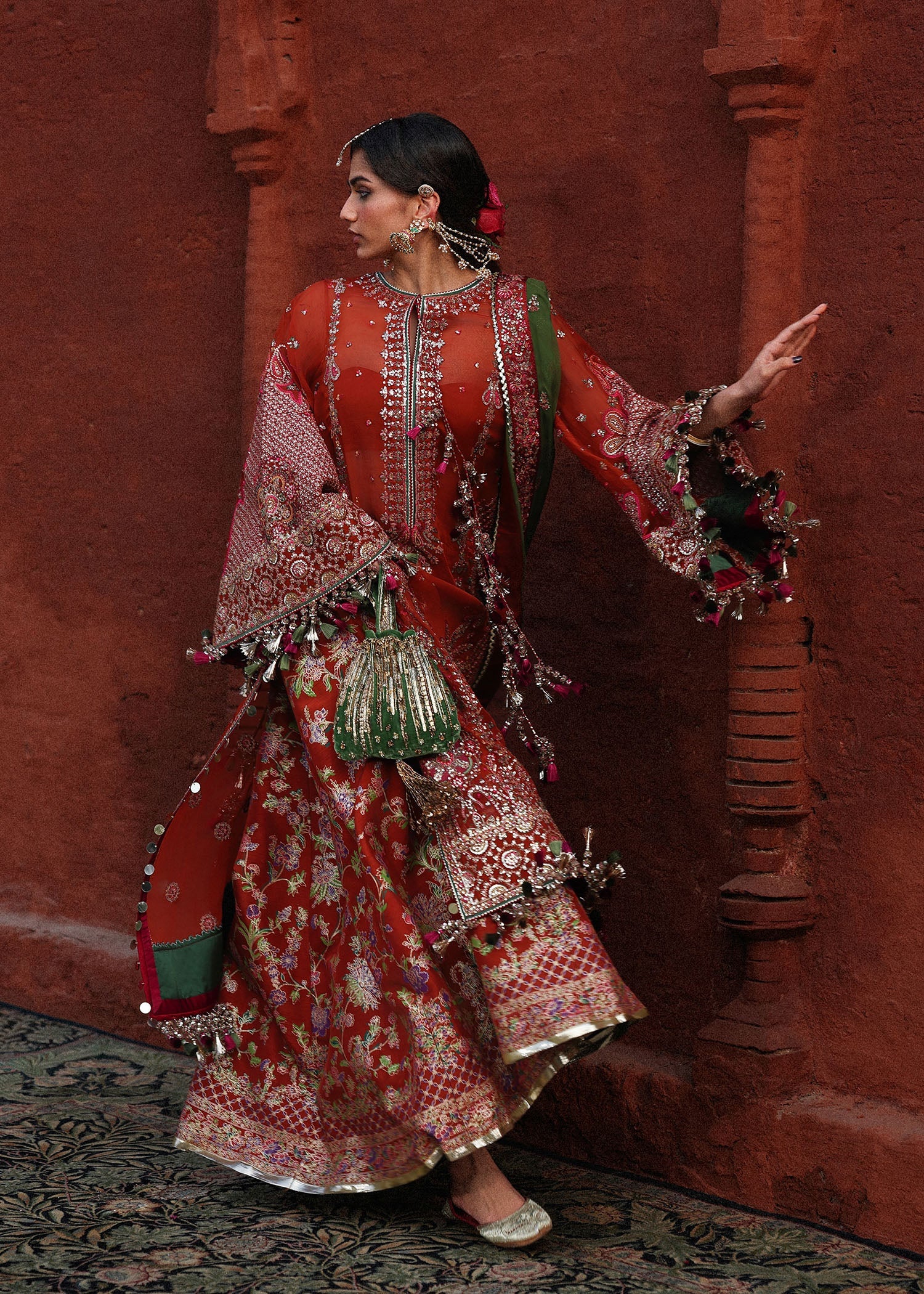 Hussain Rehar Festive Unstitched 26 || Hemali - Image 2