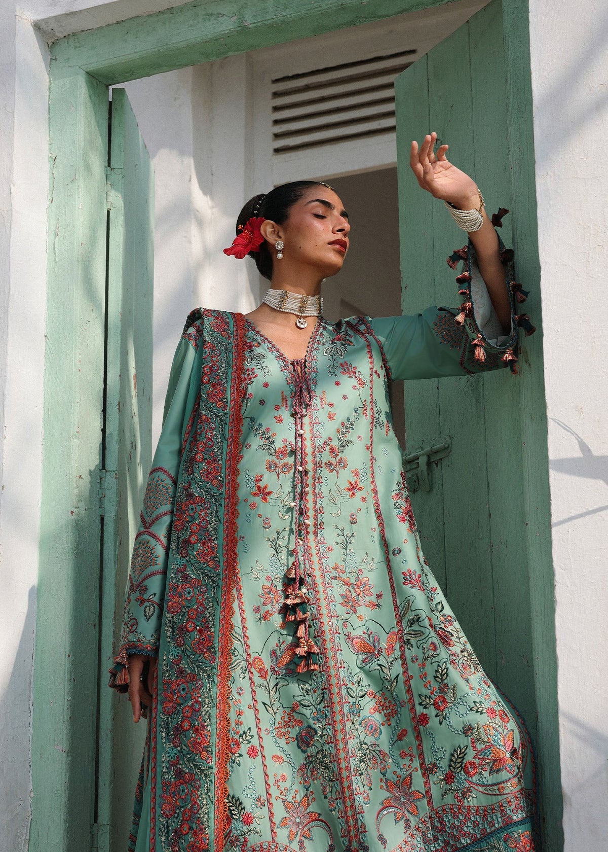 Kalabagh Lawn 2026 by Hussain Rehar || Verdant - Image 4