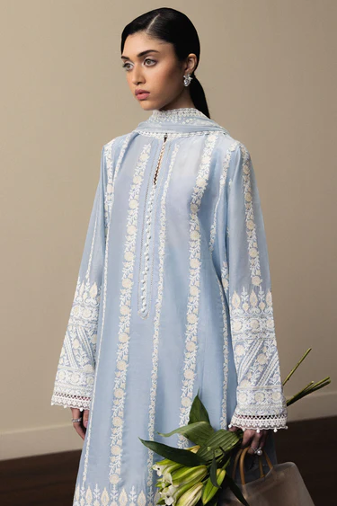 Zara Shahjahan Luxury Summer Lawn | Satori 2026 | Aoyomi-D1 - Image 2