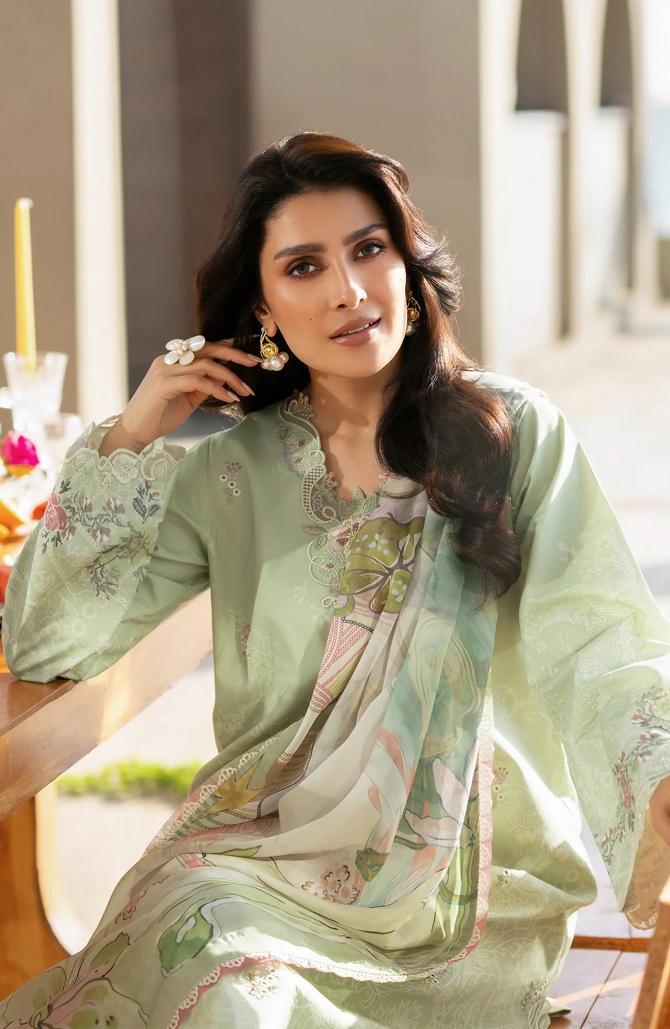 Seran Afsanah Lawn 2026 || Masha - Image 2