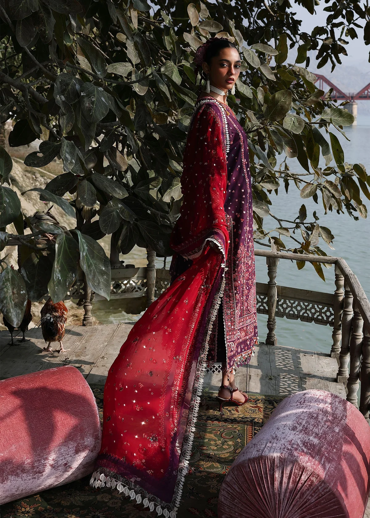 Kalabagh Lawn 2026 by Hussain Rehar || Nihdi - Image 3