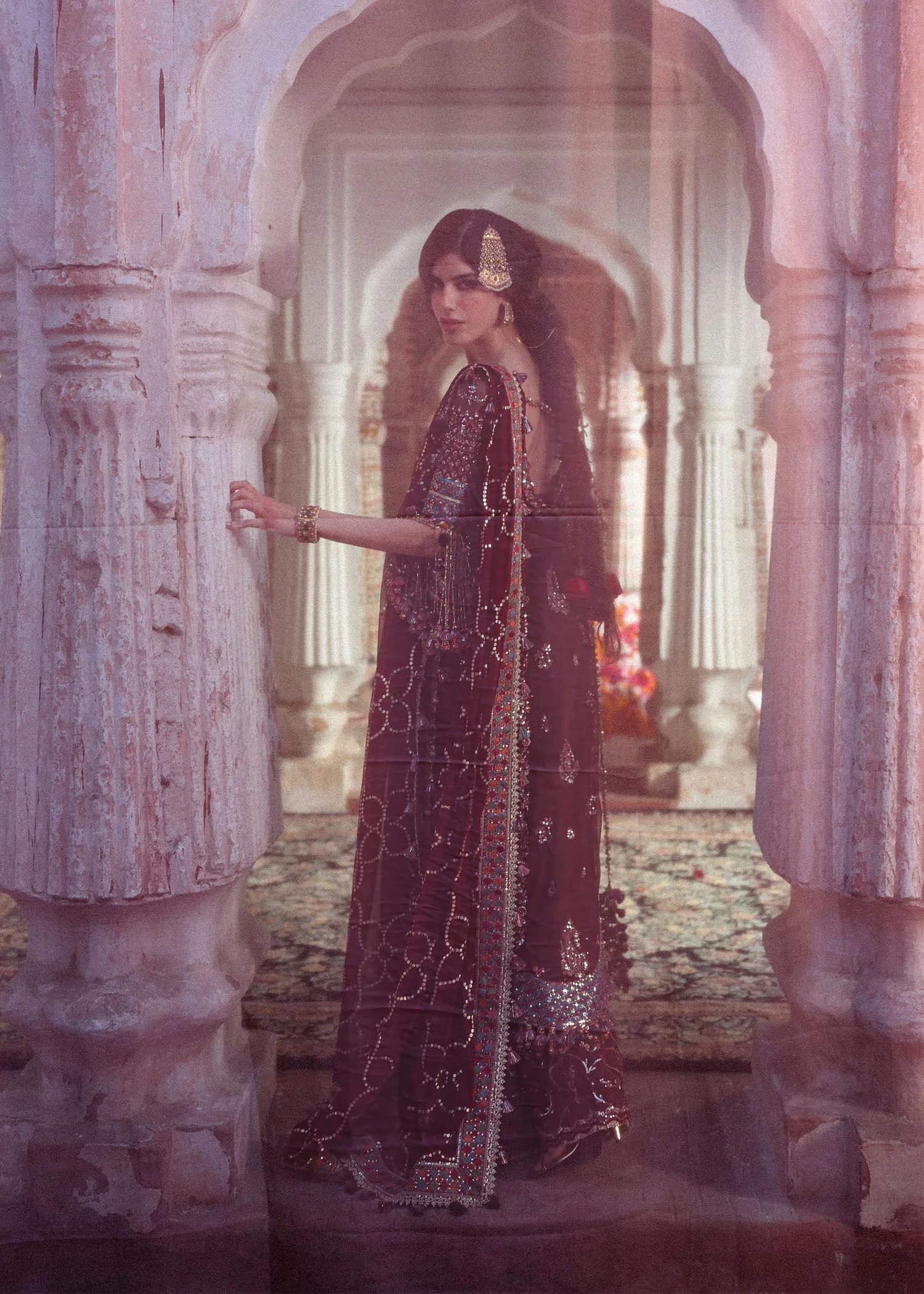 Hussain Rehar Festive Unstitched 26 || apsaraa - Image 4