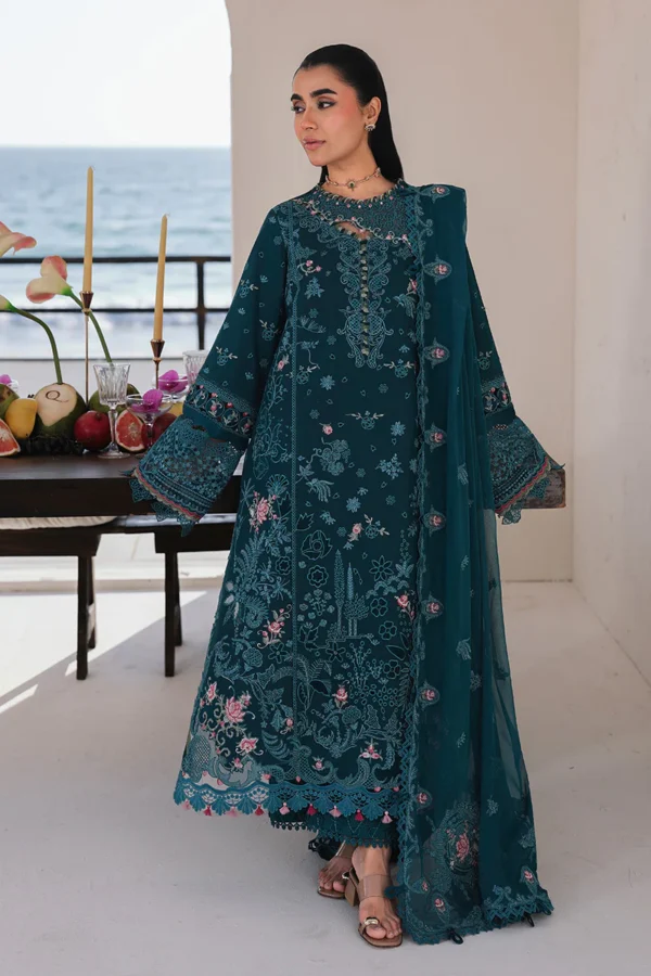 Sahil Luxury Lawn '26 by Qalamkar || SA-04 ELIF