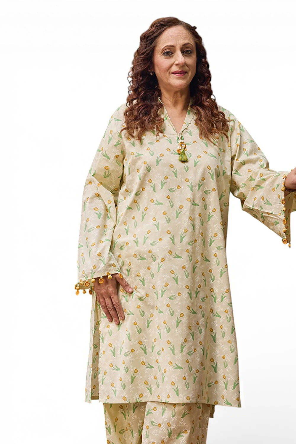 Gul Ahmed Mother's Lawn 2026 || SL-52057