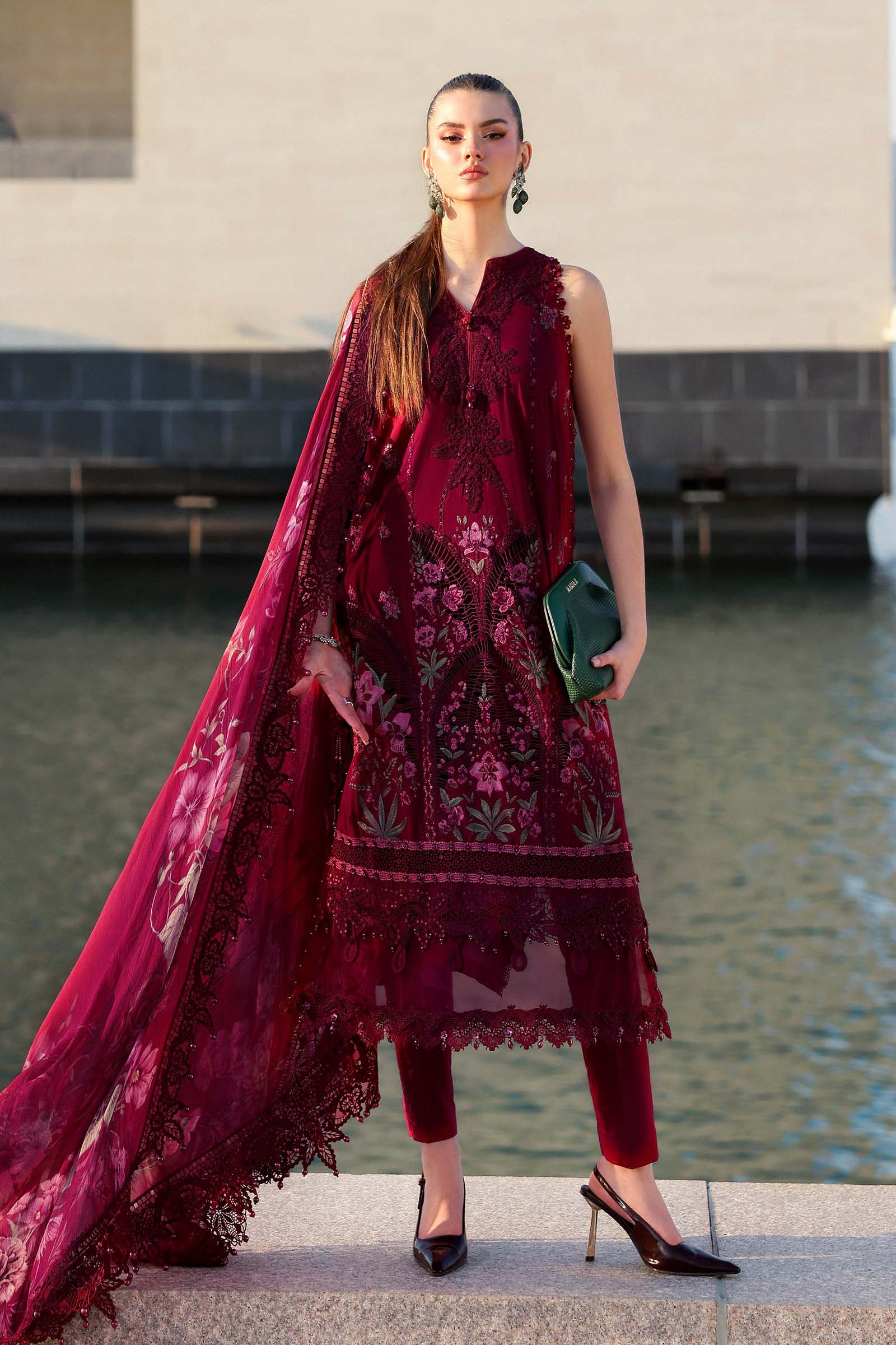 Maria B Eid Lawn 2026 || D-2611-B
