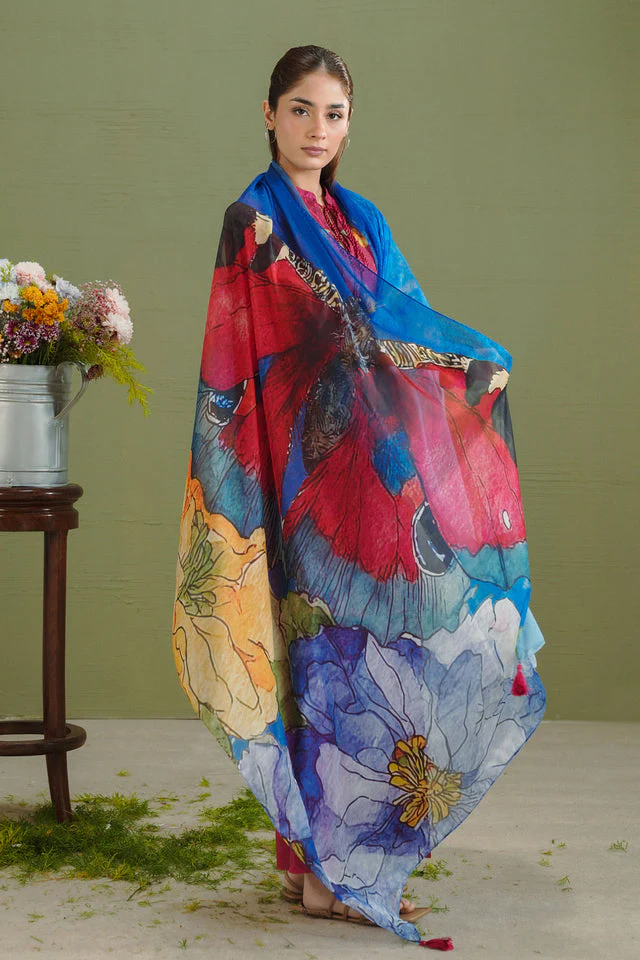 Coco Prints Lawn Drop 1 2026 By Zara Shahjahan || Gece-5A (GZ-619) - Image 4