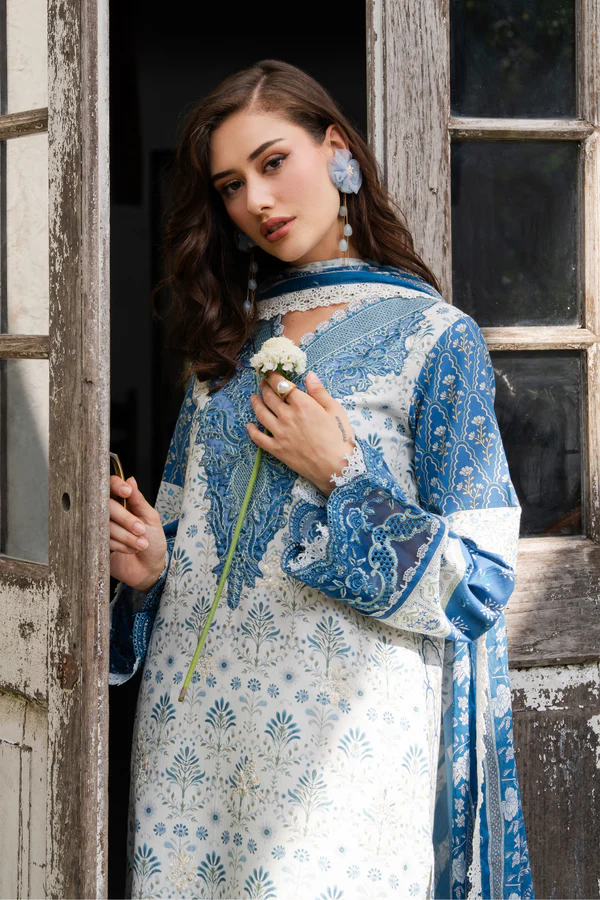 Shezlin Chikankari Lawn by Aabyaan 2026 | EVARA - Image 3