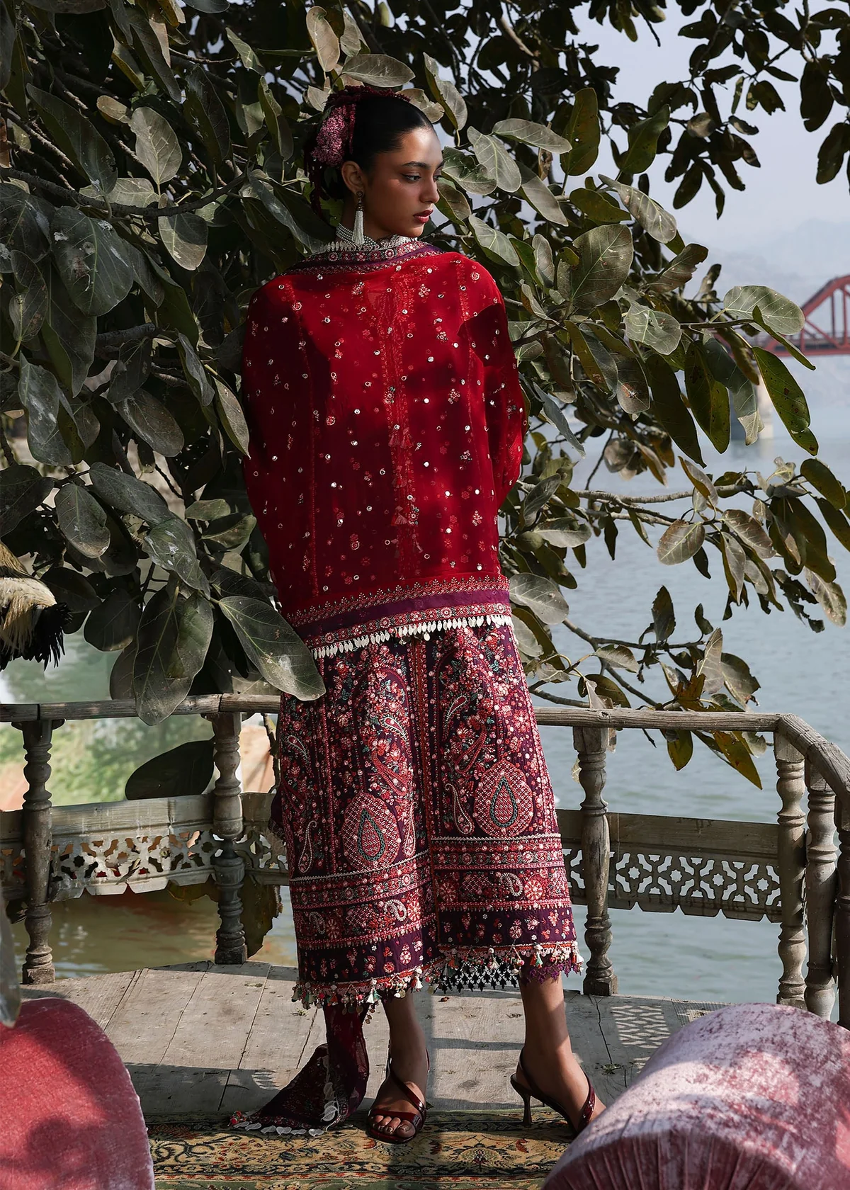 Kalabagh Lawn 2026 by Hussain Rehar || Nihdi - Image 4