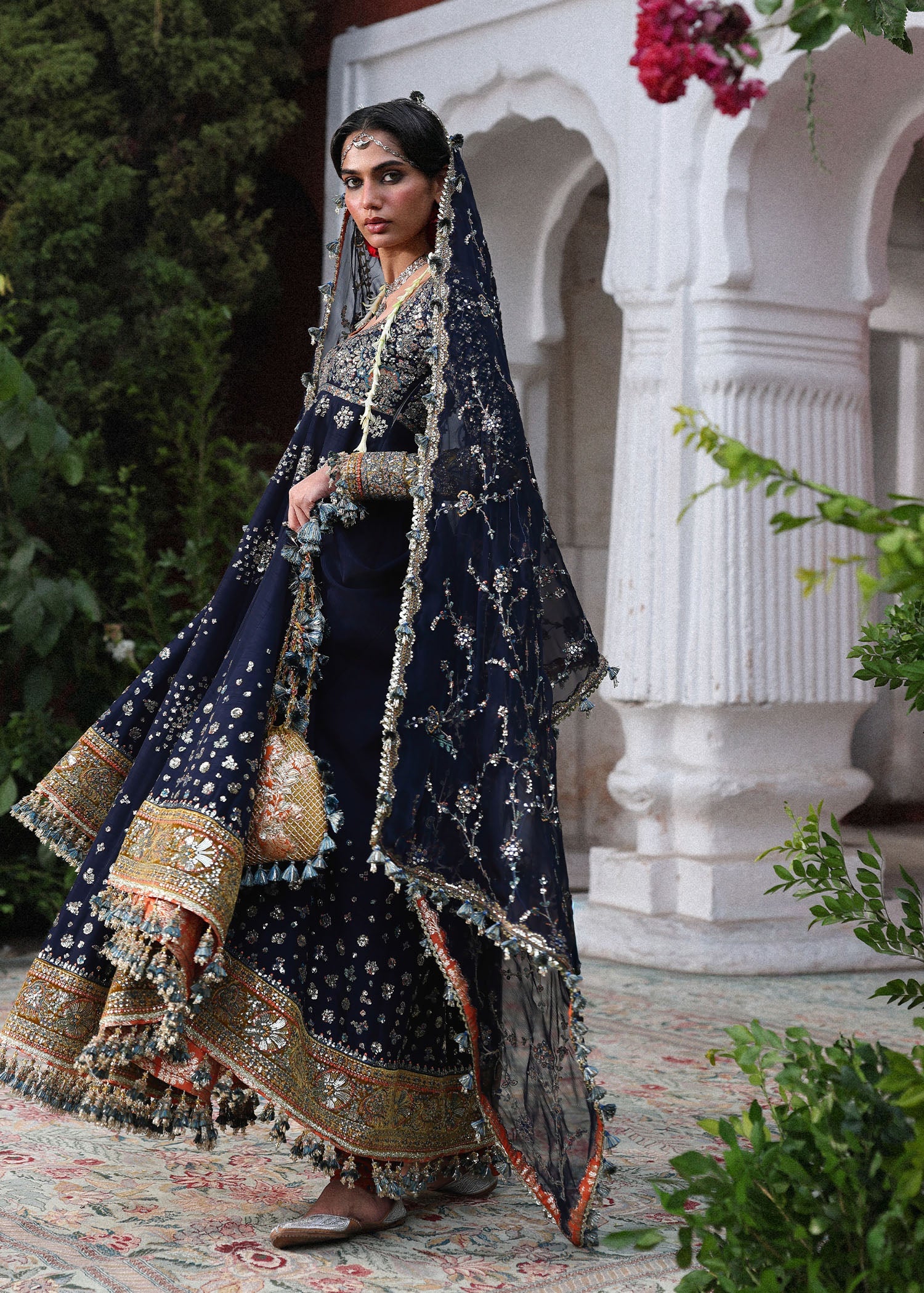 Hussain Rehar Festive Unstitched 26 || Nain Tara - Image 4