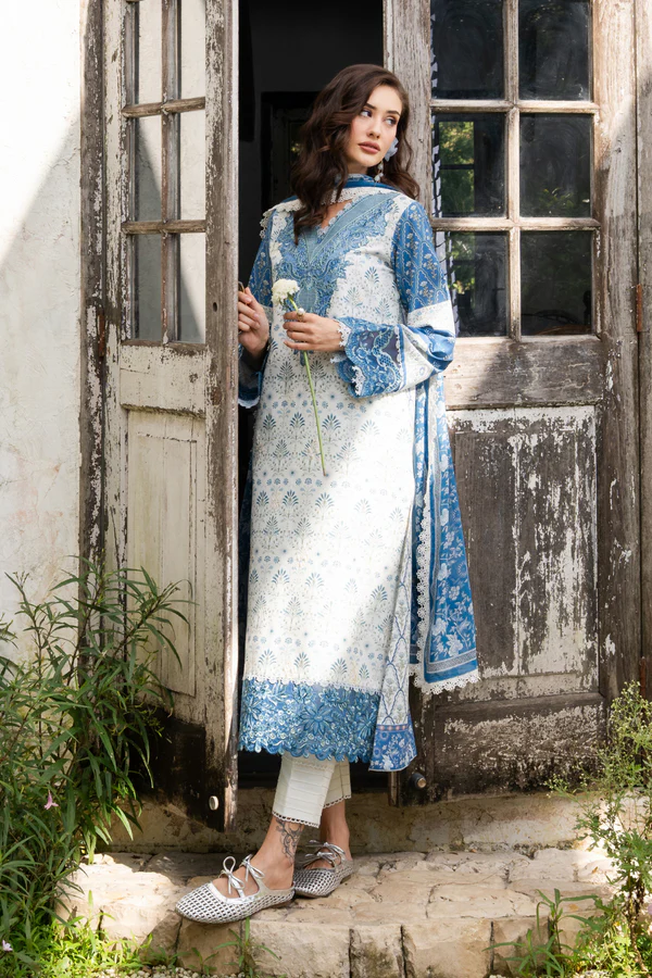 Shezlin Chikankari Lawn by Aabyaan 2026 | EVARA - Image 4