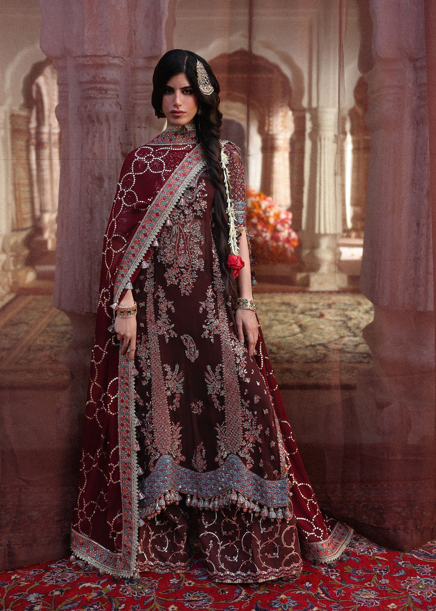 Hussain Rehar Festive Unstitched 26 || apsaraa - Image 2