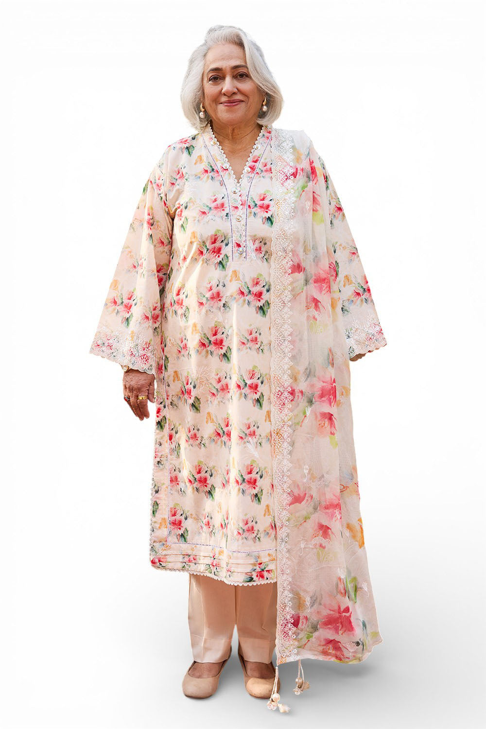 Gul Ahmed Mother's Lawn 2026 || BM-62010