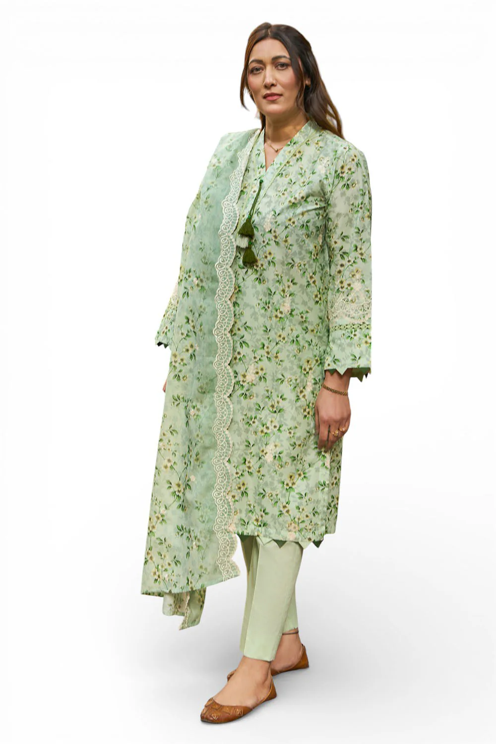 Gul Ahmed Mother's Lawn 2026 || DN-62039