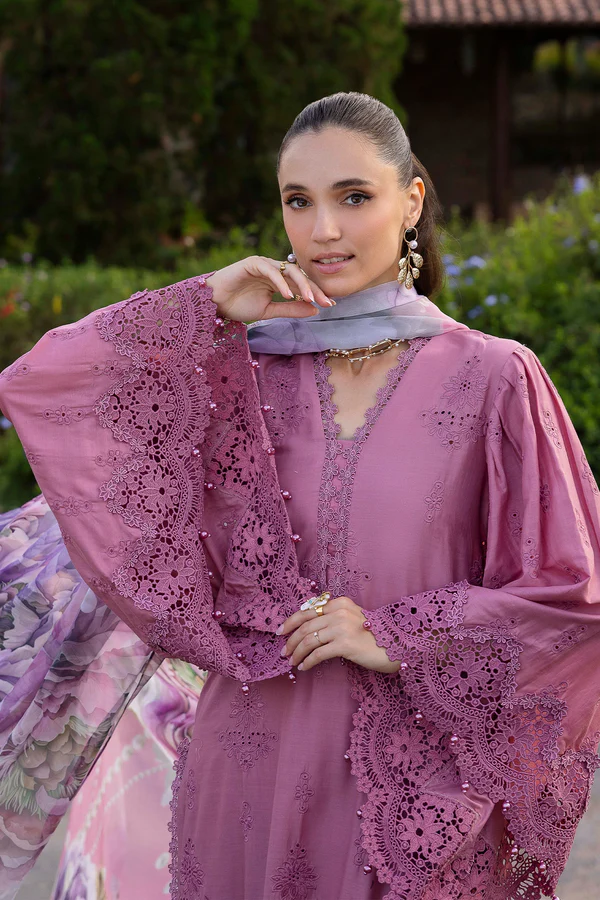 Lasserkari Eid Lawn 2026 by Adan's Libas || PETAL 1717