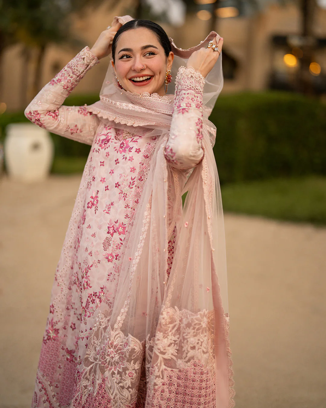 Faiza Saqlain X Hania Aamir Luxury Lawn 2026 | Lamija - Image 6