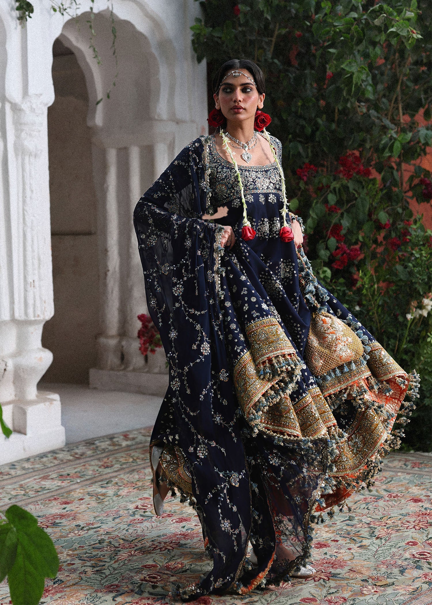 Hussain Rehar Festive Unstitched 26 || Nain Tara - Image 3