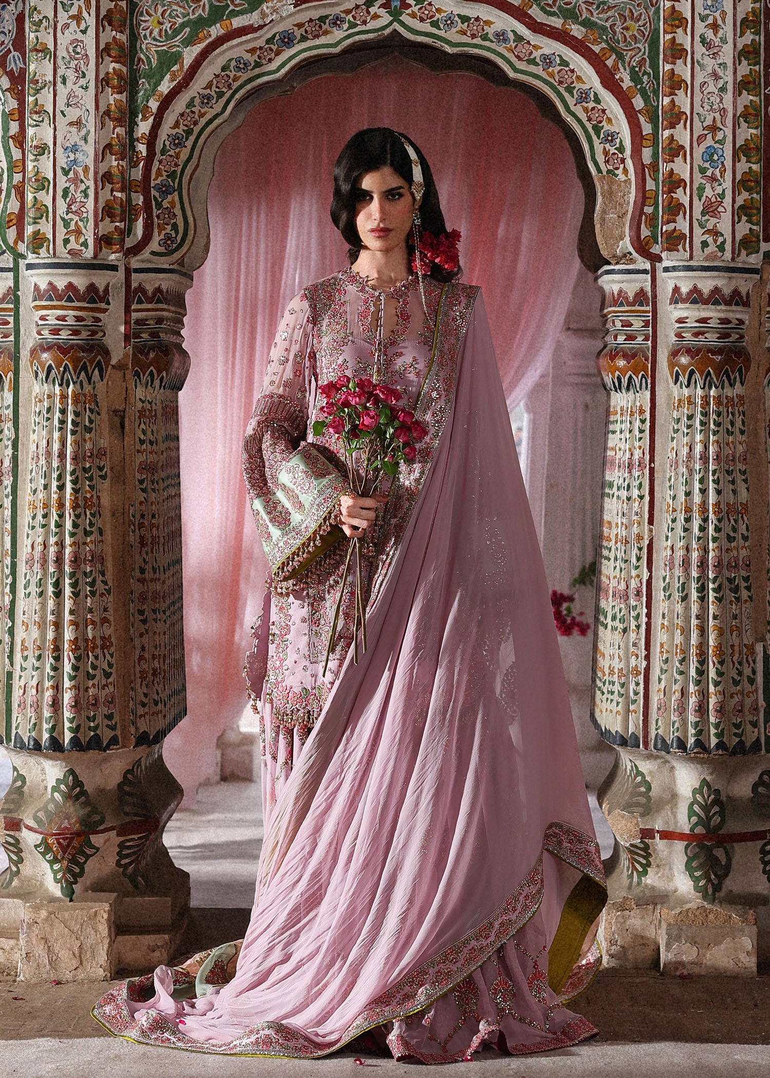 Hussain Rehar Festive Unstitched 26 || Rukhsaar - Image 2
