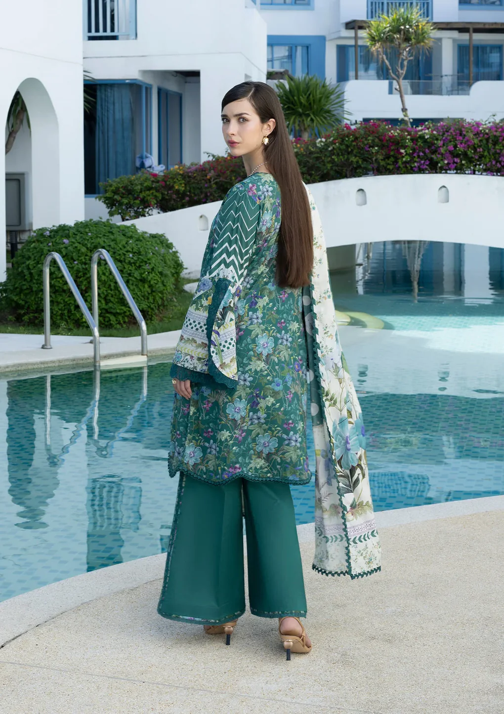 Elaf Prints Lawn Vol 1 2026 | 9A PEACOCK - Image 5