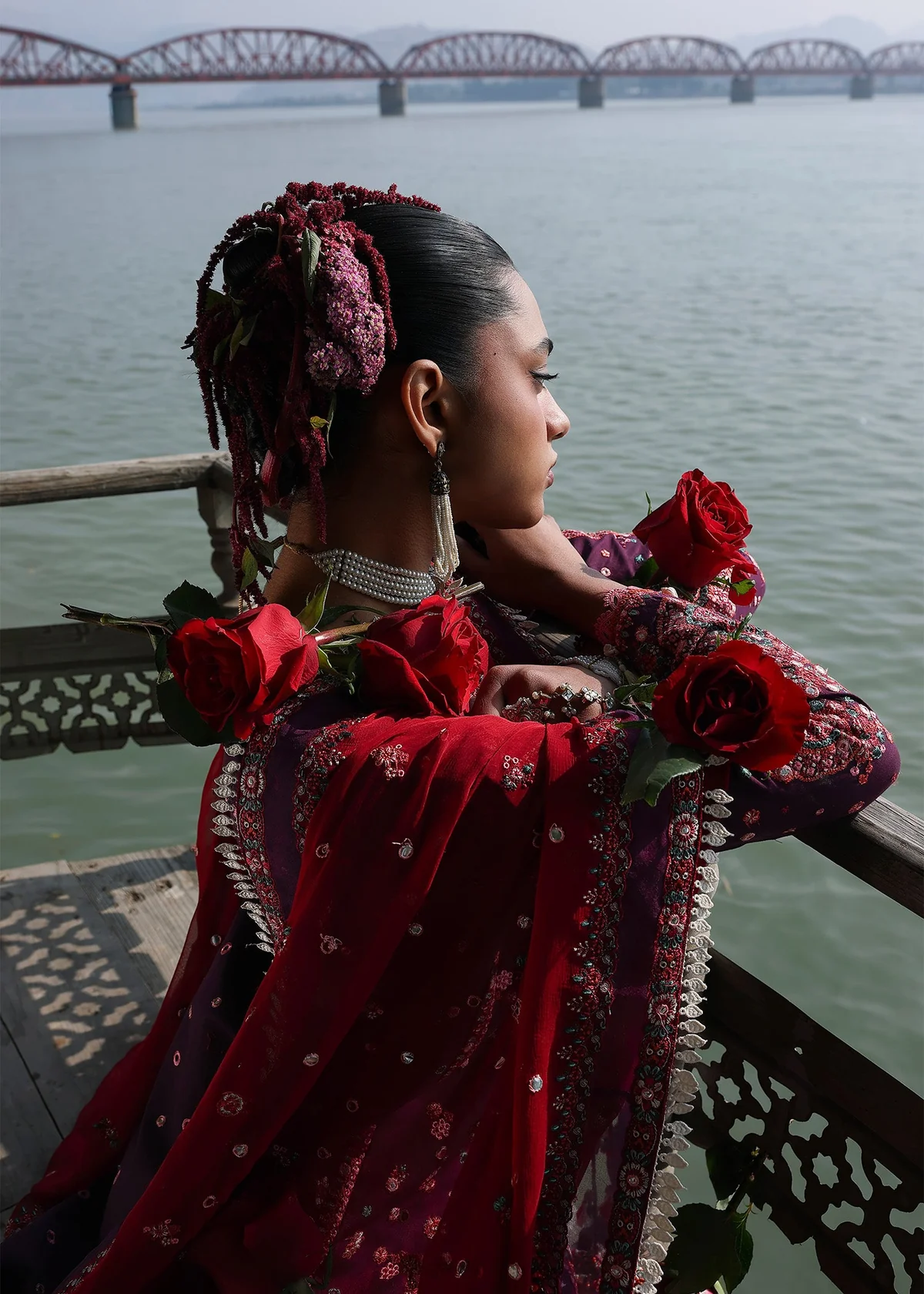 Kalabagh Lawn 2026 by Hussain Rehar || Nihdi - Image 5