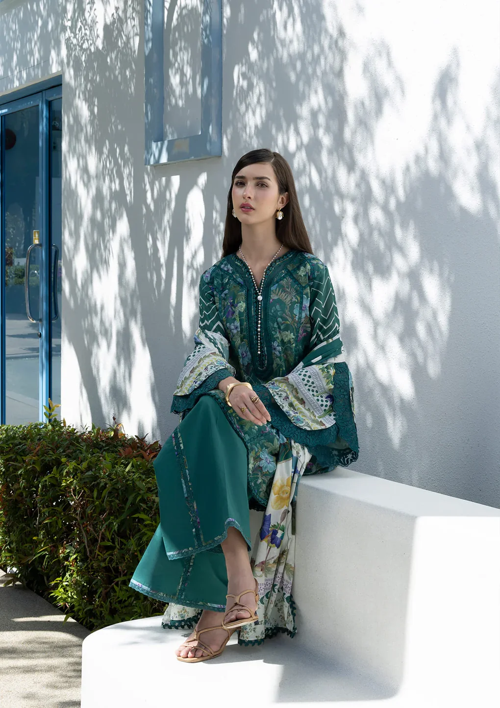 Elaf Prints Lawn Vol 1 2026 | 9A PEACOCK - Image 2