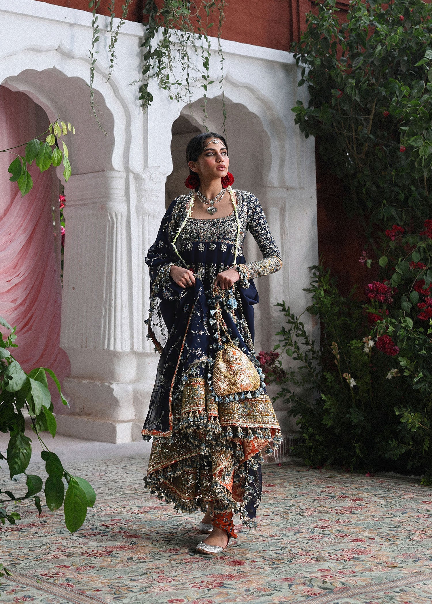 Hussain Rehar Festive Unstitched 26 || Nain Tara - Image 2