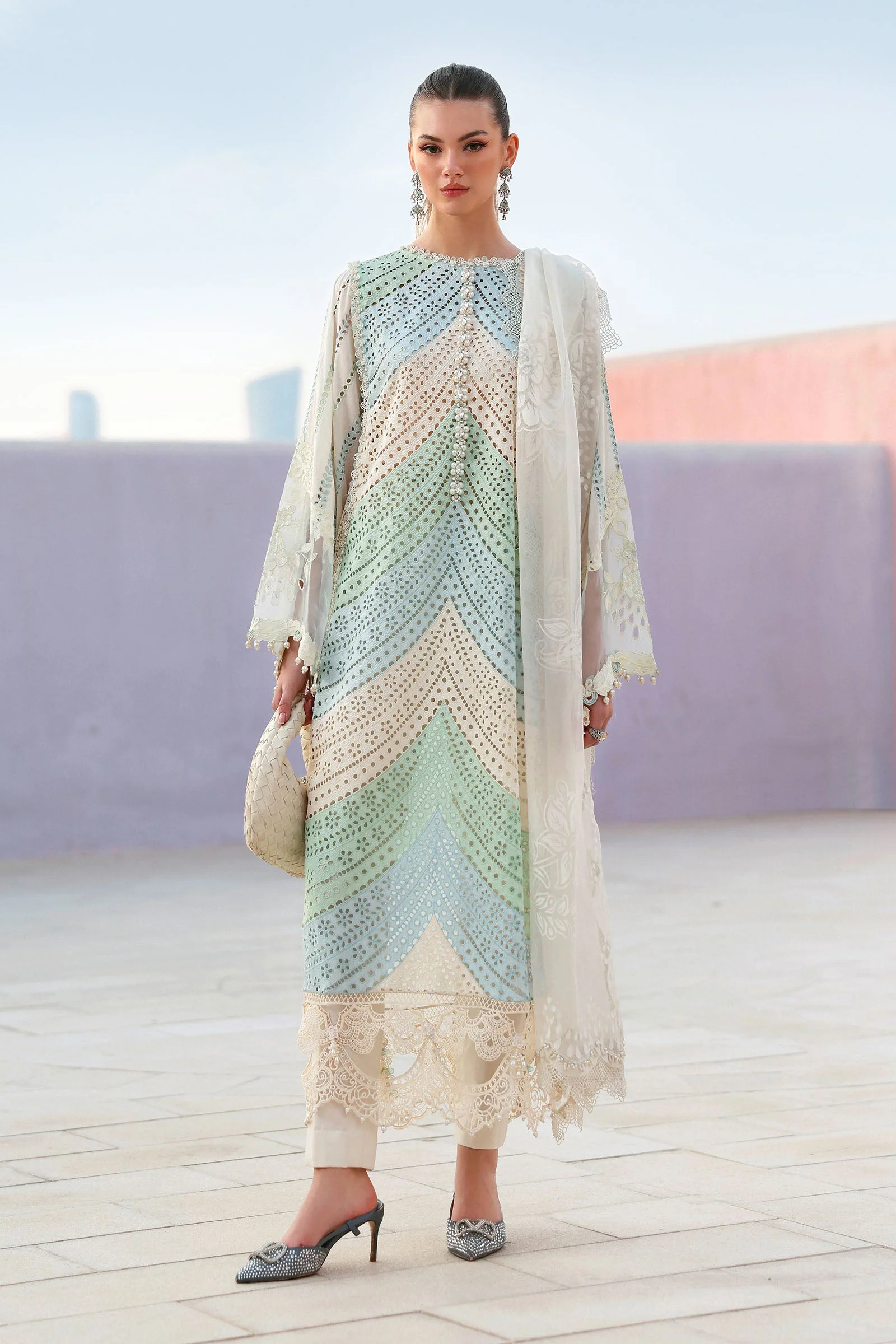 Maria B Eid Lawn 2026 || D-2612-A