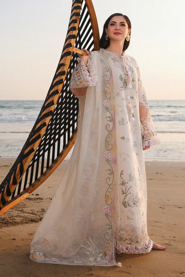 Sahil Luxury Lawn '26 by Qalamkar || SA-10 ILARA