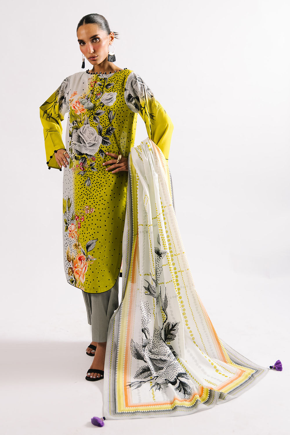 Fabric Mode On 2026 by Gul Ahmed || CL-62208 - Image 6