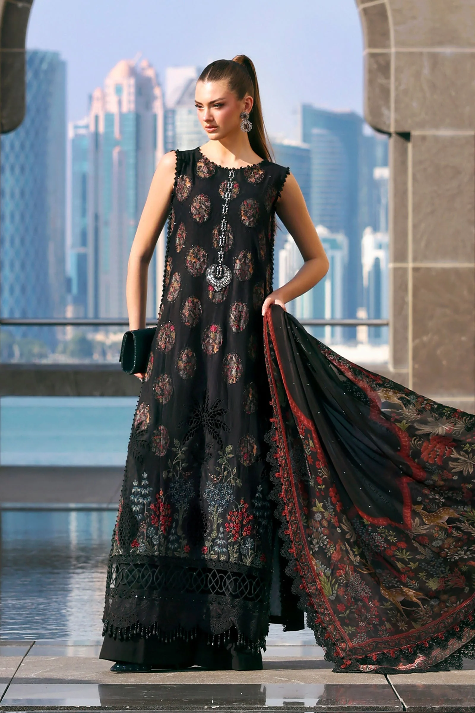Maria B Eid Lawn 2026 || D-2605-B