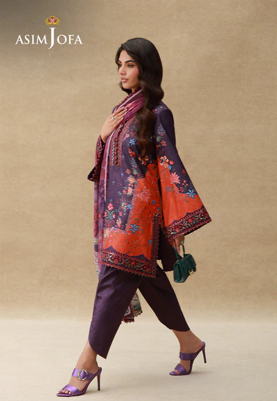 Asim Jofa Silk Grandeur 2026 | AJULSC-10 - Image 3