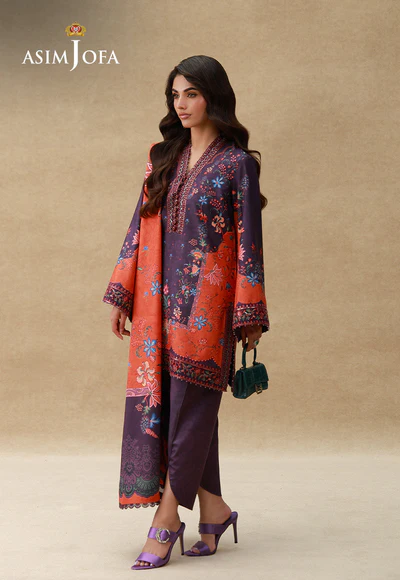 Asim Jofa Silk Grandeur 2026 | AJULSC-10 - Image 4